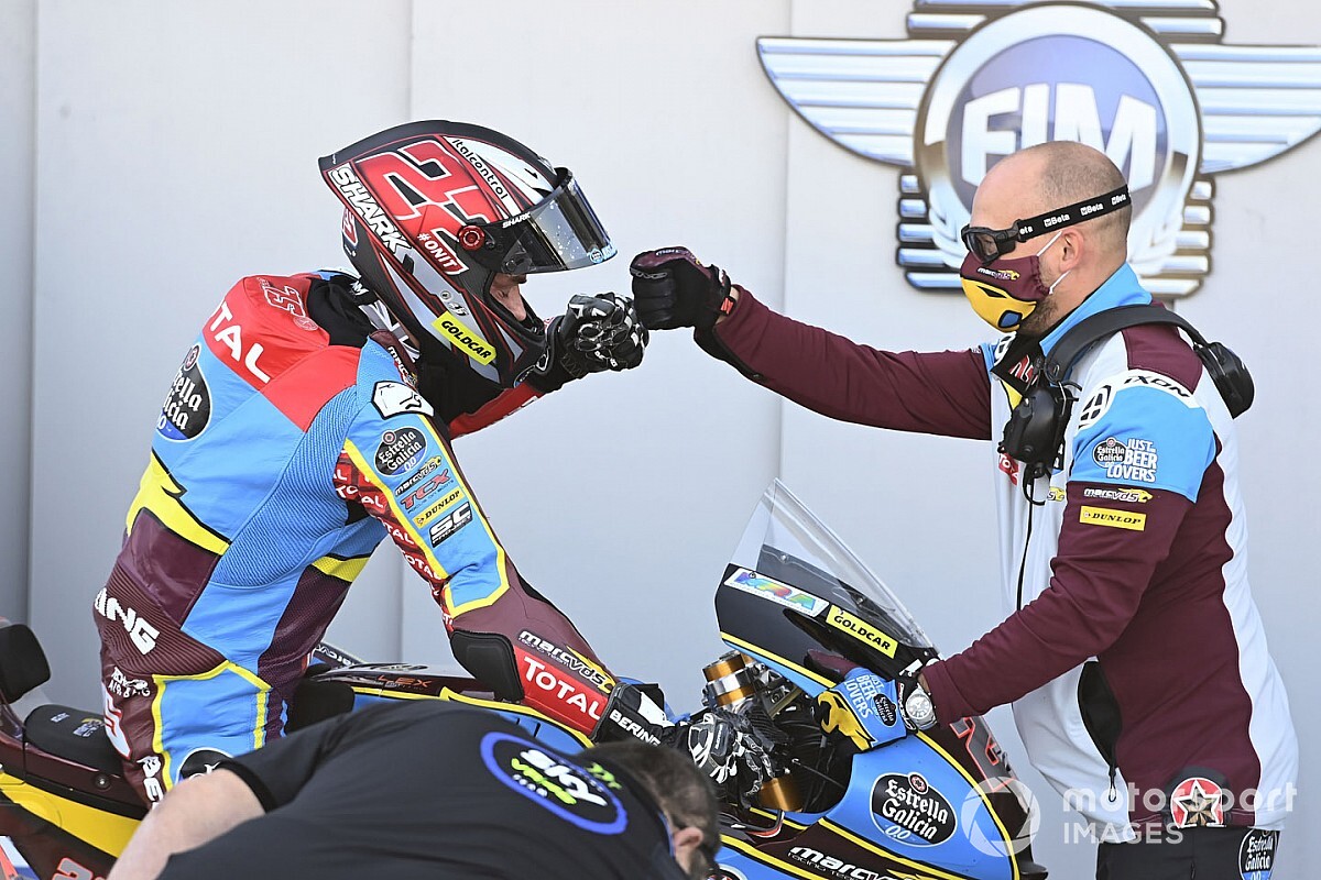 Aragon Moto2: Lowes kazandı, VR46'ler kaza yaptı!