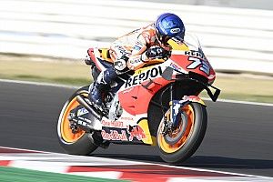 Marquez voor Yamaha-trio in warm-up GP Emilia-Romagna