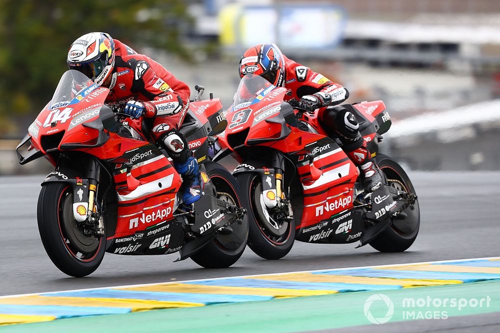 Para Dovizioso es momento de "atacar porque el Mundial se acaba"