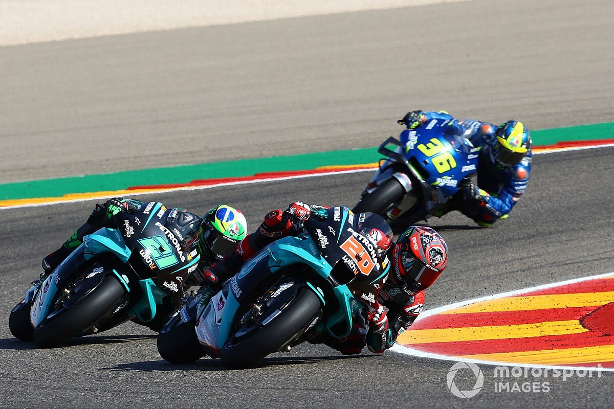 Quartararo: “Fue un desastre, pero podría haber sido peor si hubiera ganado Mir”