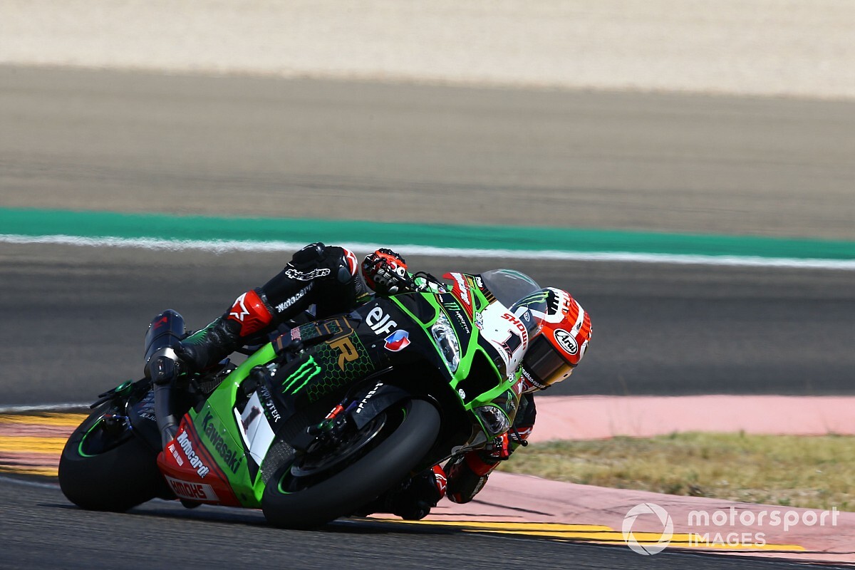 SBK, Aragon, Libere 3: Rea comanda, Redding lontano