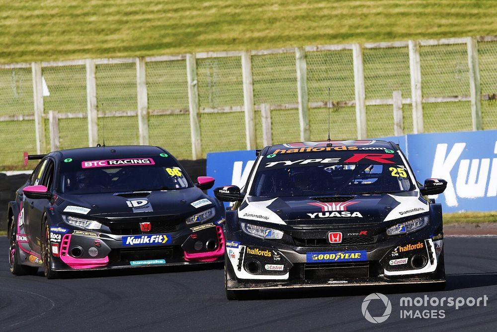 Neal stripped of Croft BTCC R2 victory, Cook takes back win