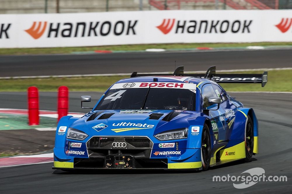 DTM title contender Frijns takes blame for pit exit crash