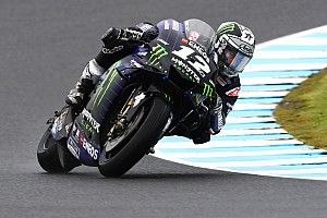 Australia MotoGP: Vinales tops FP1, Quartararo crashes