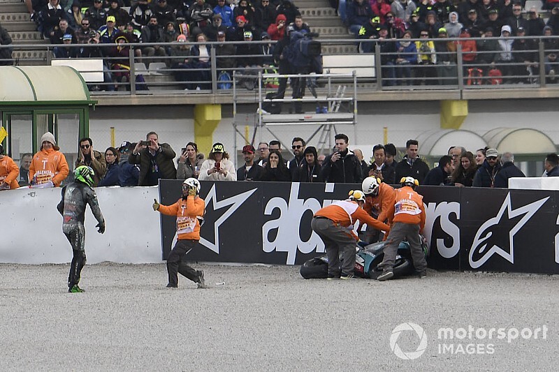 Morbidelli: "Volevo il podio e ho spinto con la gomma fredda"