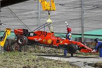 VIDEO: El desastre de Ferrari en Brasil