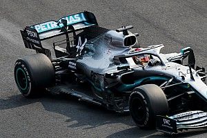 Hamilton tuvo que "sufrir" en México por los daños en su Mercedes