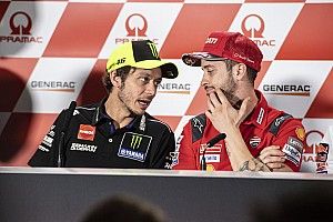 Rossi Senang Dovizioso Jadi Tandem Terakhirnya di MotoGP