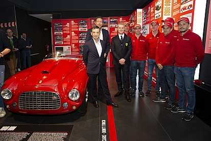 Ferrari at 24 Heures du Mans: la mostra inaugurata da Fillon e Neveu