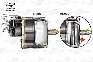 Red Bull: cambiato il materiale dello sfogo del cestello