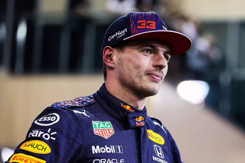 Pole man Max Verstappen, Red Bull Racing