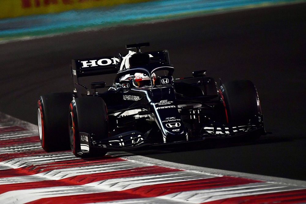 角田裕毅、F1最終戦アブダビGP初日は好調!「力強く、レースペースも良好に見える」
