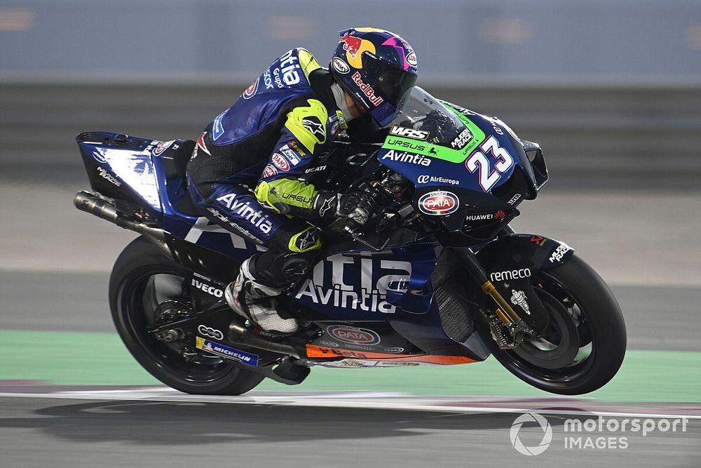 Bastianini: "Me esperaba que la moto fuera más complicada"