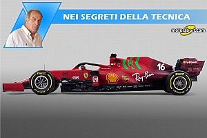 Ferrari SF21: tutto al servizio dell’aerodinamica più spinta