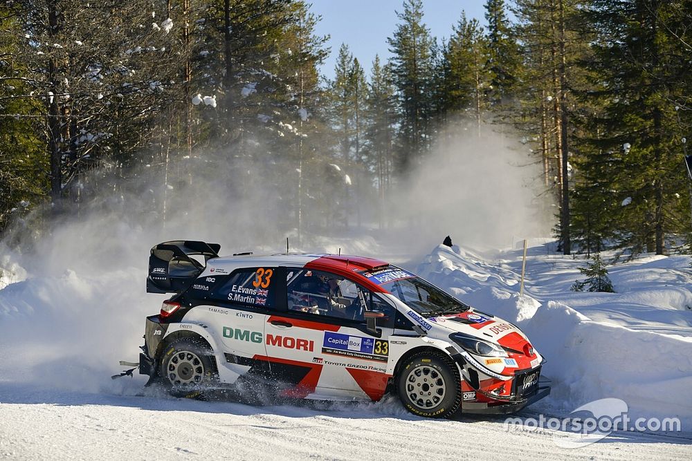 Elfyn Evans, Scott Martin, Toyota Gazoo Racing WRT Toyota Yaris WRC