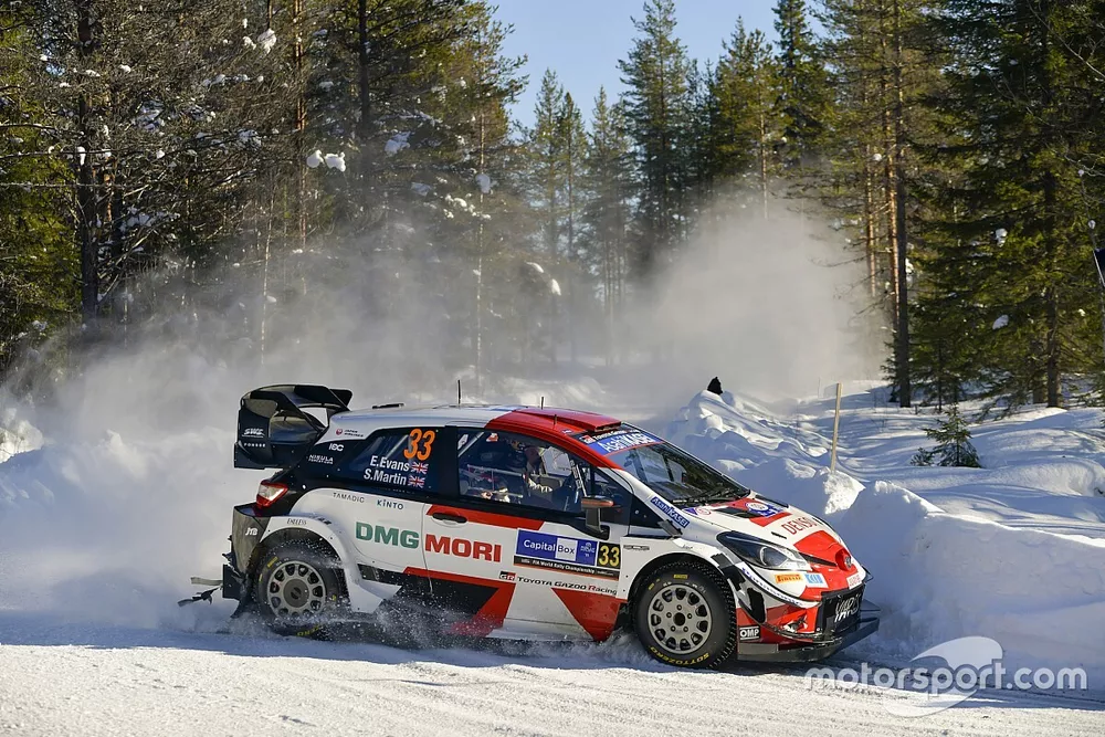 Elfyn Evans, Scott Martin, Toyota Gazoo Racing WRT Toyota Yaris WRC