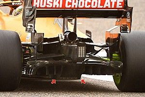 A McLaren okos diffúzor-trükkje az új szabályok kijátszására