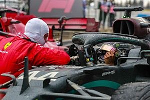 Vettel told Hamilton it was "special" to see him make history