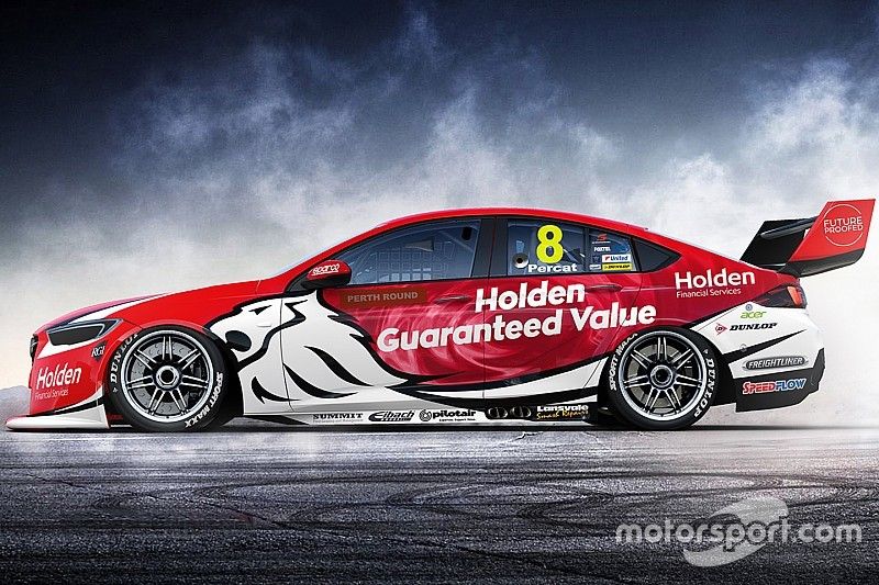 Retro-inspired Holden livery for Percat Commodore