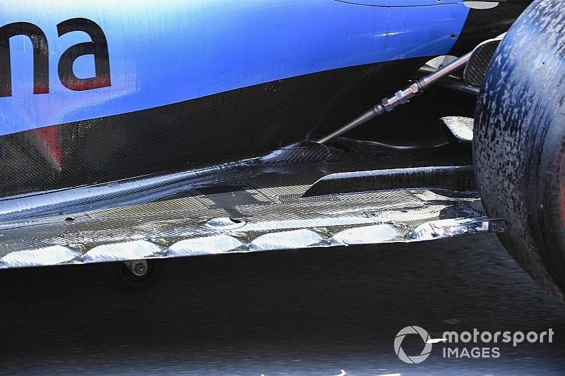 Williams registró un impacto de 4G con Russell