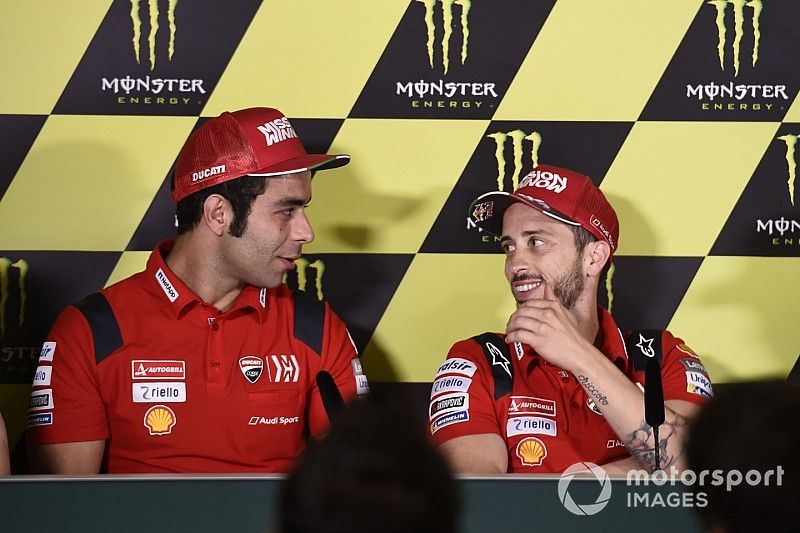 Dovizioso: “Fui a cenar con Petrucci y hablamos lo que teníamos que hablar”