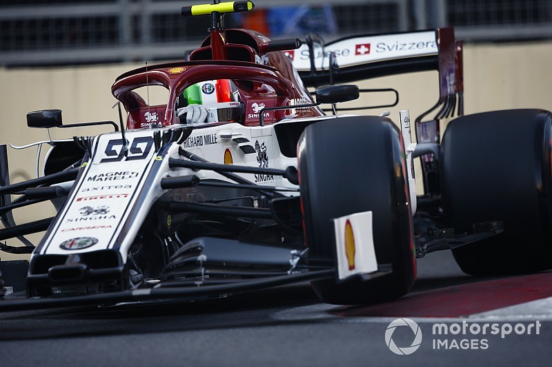 Alfa Romeo, Giovinazzi: "In Qualifica a Baku ho fatto bene. Ora voglio punti a Barcellona"