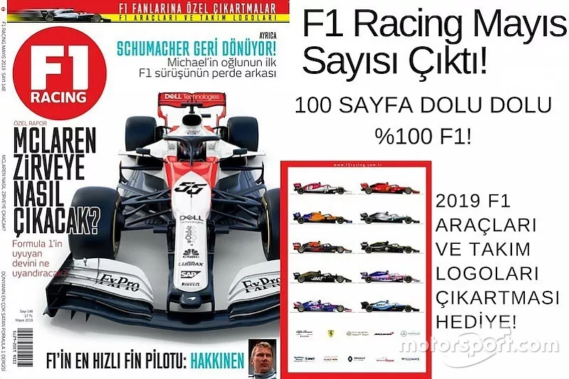 F1 Racing Mayıs sayısı çıktı