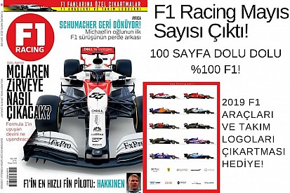F1 Racing Mayıs sayısı çıktı