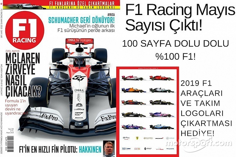 F1 Racing Mayıs sayısı çıktı