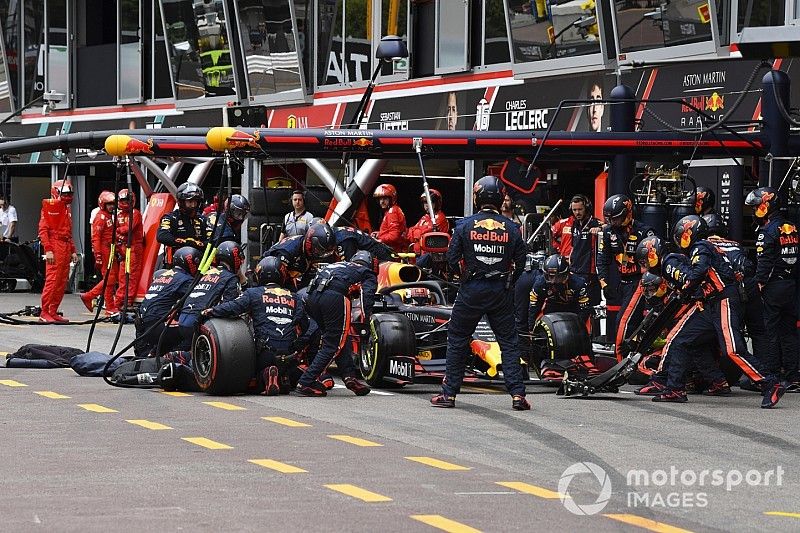 Así fueron las paradas en pits en Mónaco