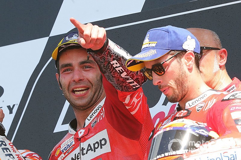 Петруччи о первой победе в MotoGP: Это не здорово для Ducati, теперь буду помогать Дови стать чемпионом