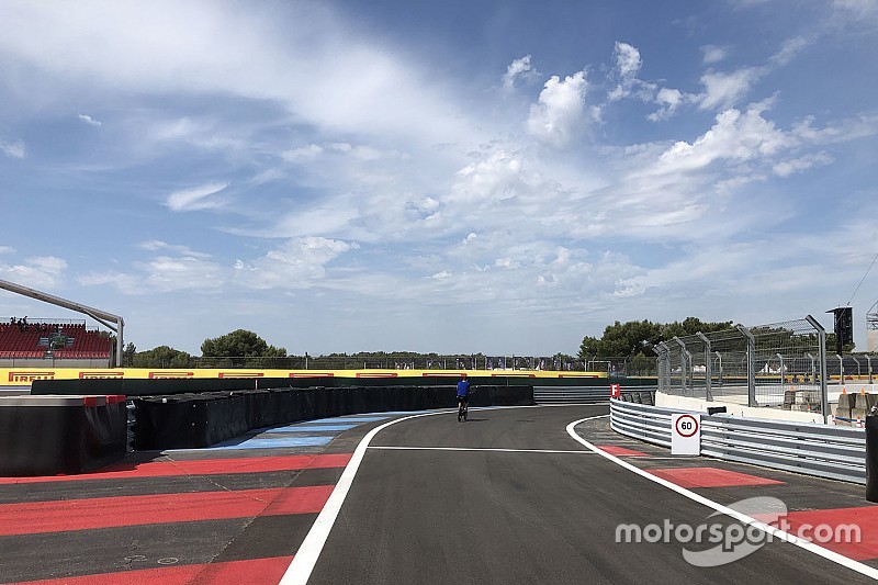 Paul Ricard için pit yolu hız limiti 60 km/s olarak belirlendi, pit girişi değişti