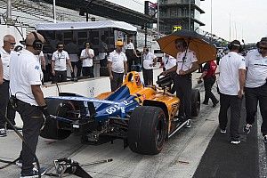 Alonso et McLaren, de mal en... pluie à Indianapolis