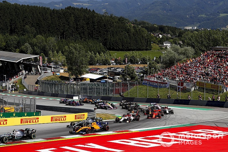 Veja como foi o GP da Áustria pela linha do tempo do Motorsport.com