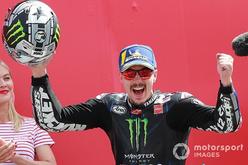 Podium : Maverick Vinales, Yamaha Factory Racing, vainqueur