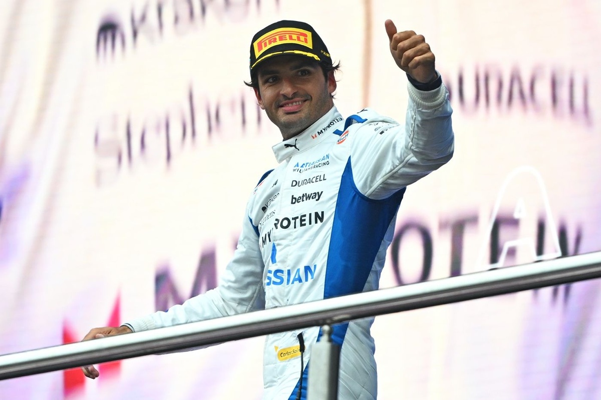 Sainz signe avec Williams le 