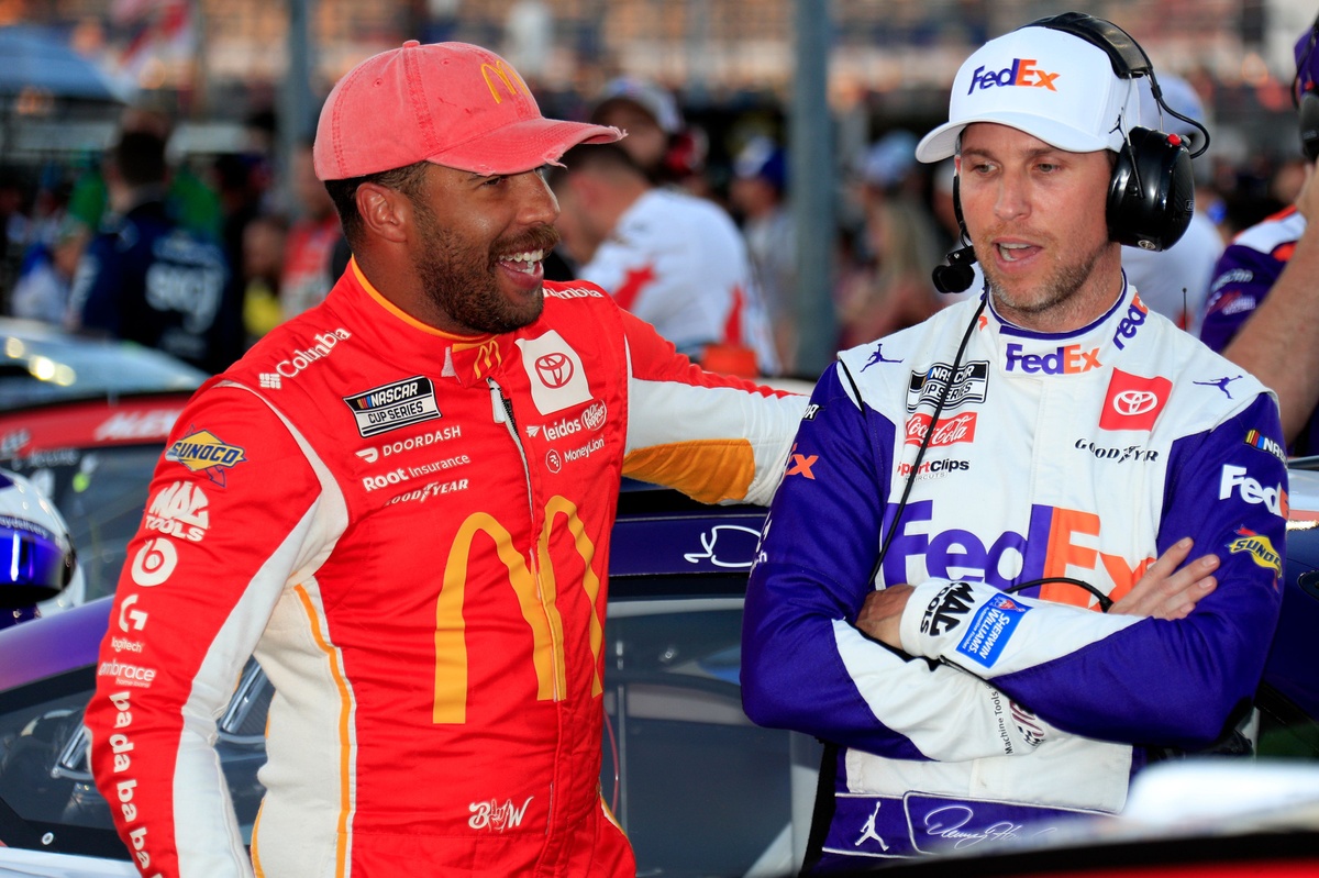 Denny Hamlin isn't the owner of 23XI Racing on Sundays