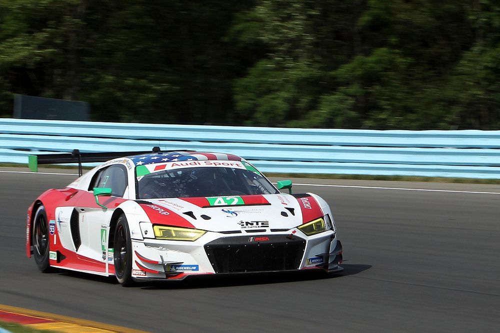 #42 NTE Sport Audi R8 LMS GT3, GTD: Don Yount, JAden Conwright, Markus Palttala