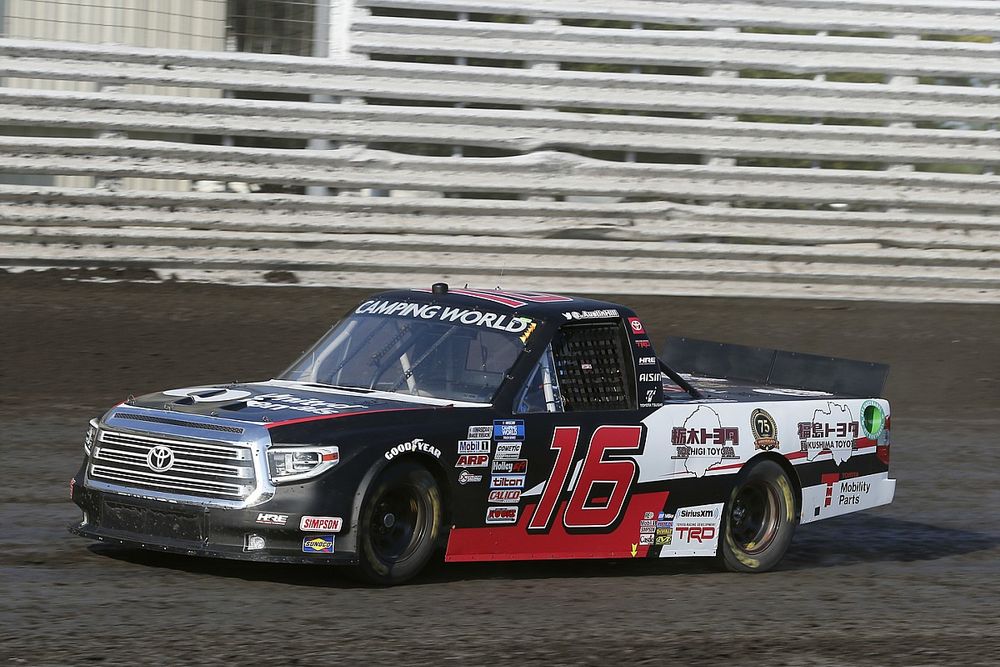服部茂章率いるHRE、ノックスビルでNASCAR TRUCK今季初優勝を飾る