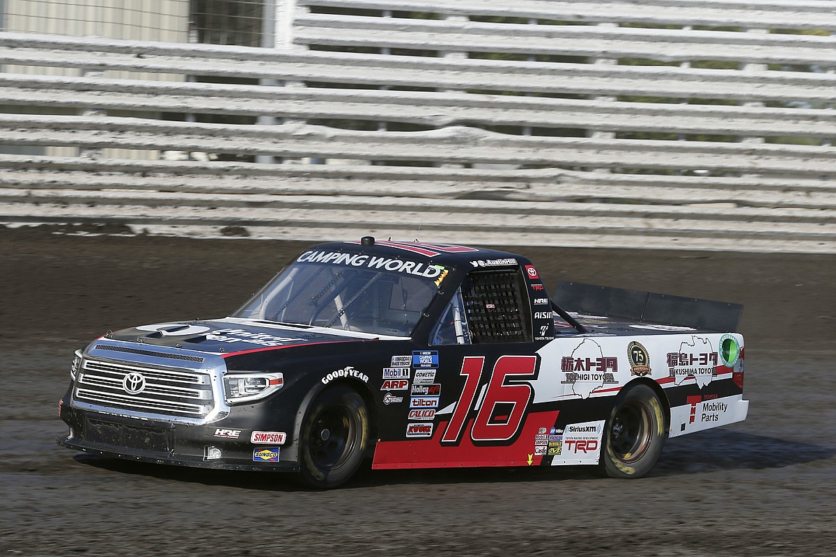 服部茂章率いるHRE、ノックスビルでNASCAR TRUCK今季初優勝を飾る