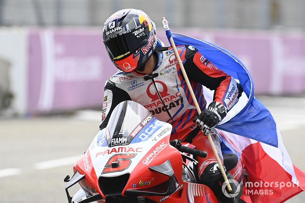 Second place Johann Zarco, Pramac Racing