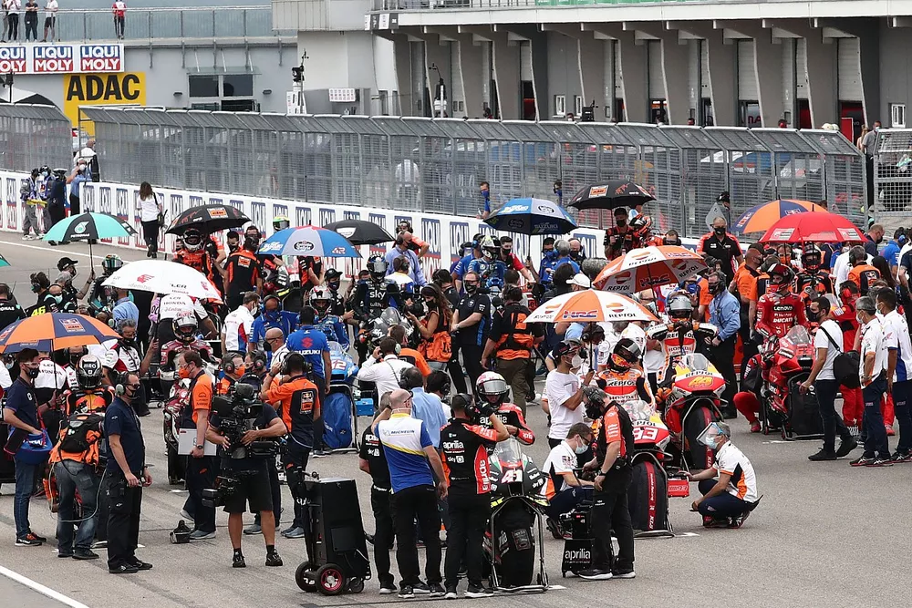 Parrilla de salida de MotoGP
