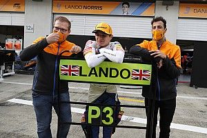 F1: Norris fica sem palavras após elogio de Hamilton na Áustria
