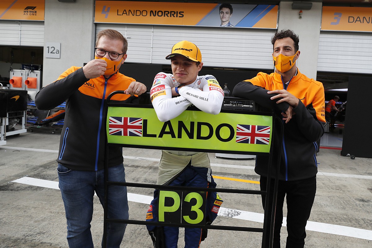 Bos McLaren Merasa Norris Sedikit Beruntung