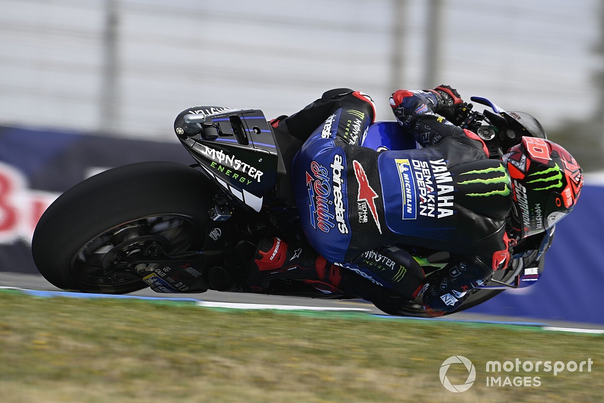 Quartararo Kesulitan dengan Ban Bekas