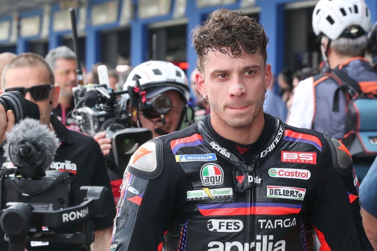 MotoGP | Bezzecchi: "Un piccolo errore, ma è facile passare da fenomeno a coglione"