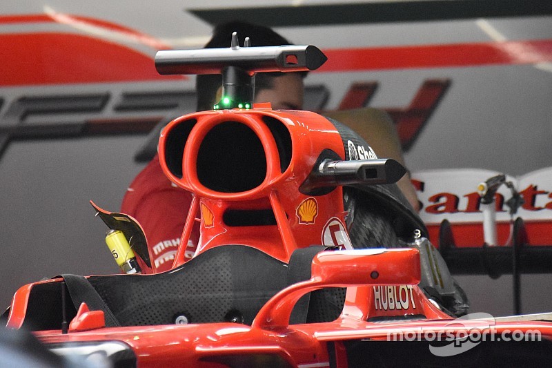 Ferrari: due orecchie ai lati dell'airbox per raffreddare la power unit!