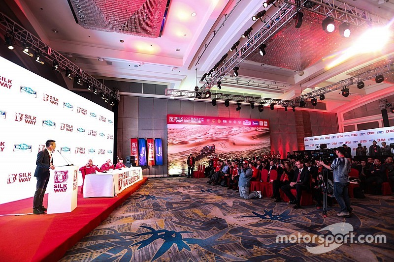 传奇再续 2017丝绸之路拉力赛发布会在京举行