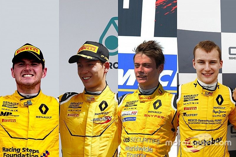 Les jeunes pilotes Renault