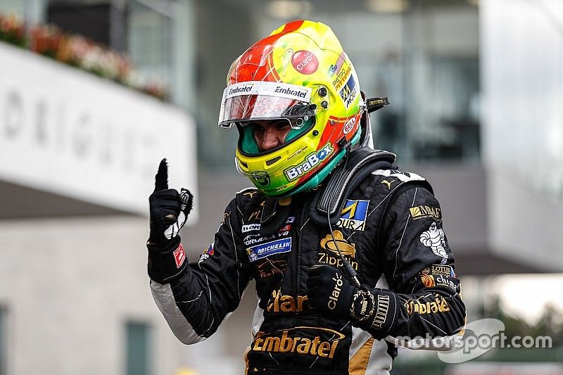 Le vainqueur Pietro Fittipaldi, Lotus